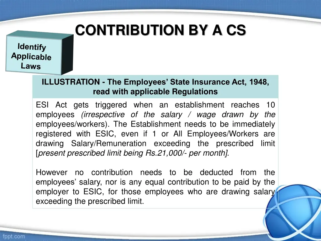 contribution by a cs 3