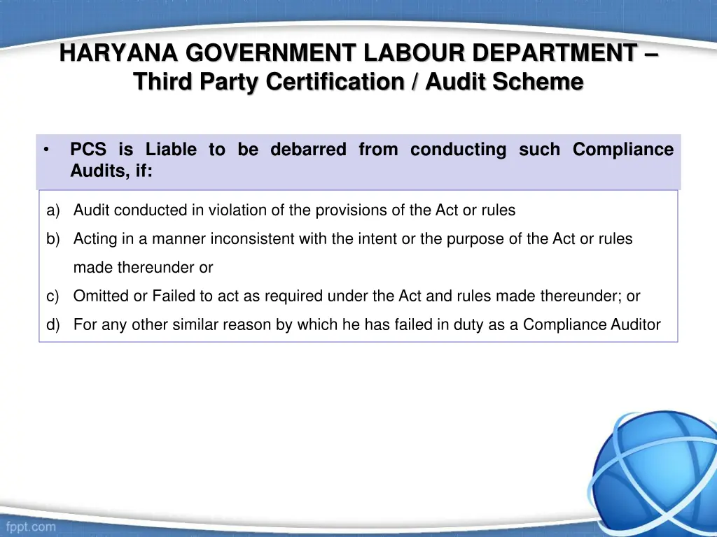 haryana government labour department third party 6