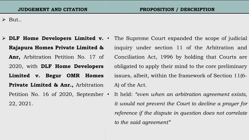 judgement and citation 9