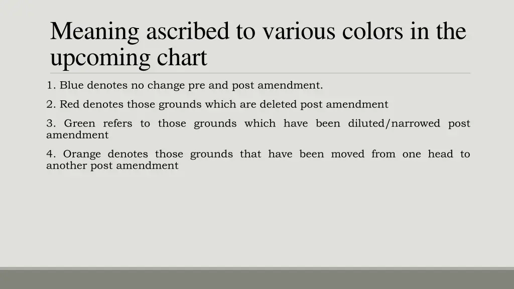 meaning ascribed to various colors
