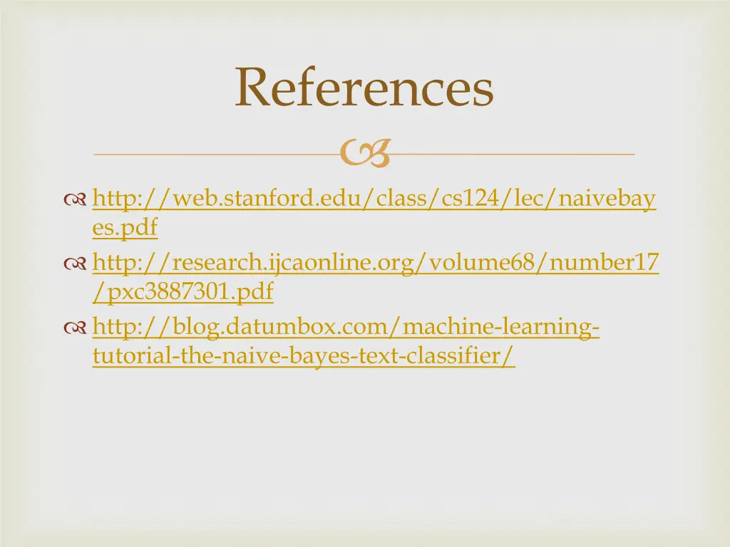 references