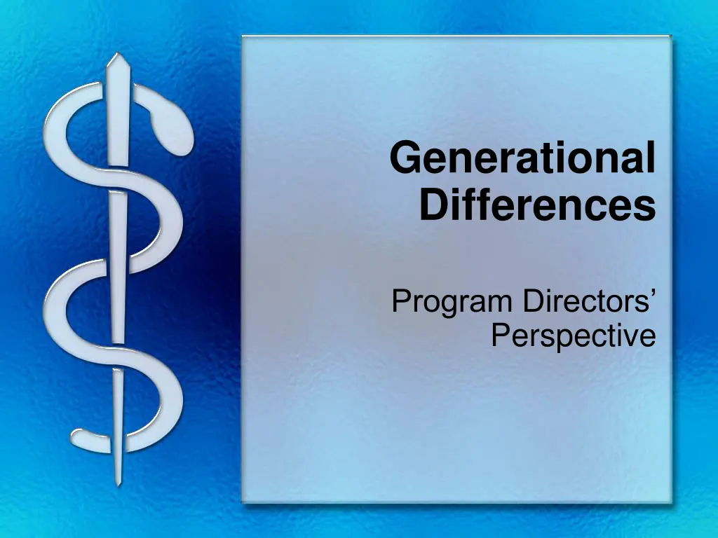 generational differences 2