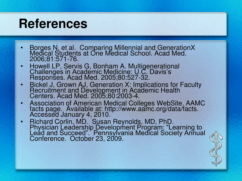 references