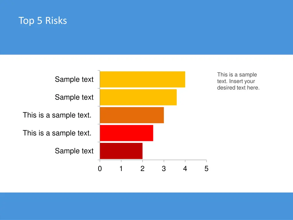 top 5 risks