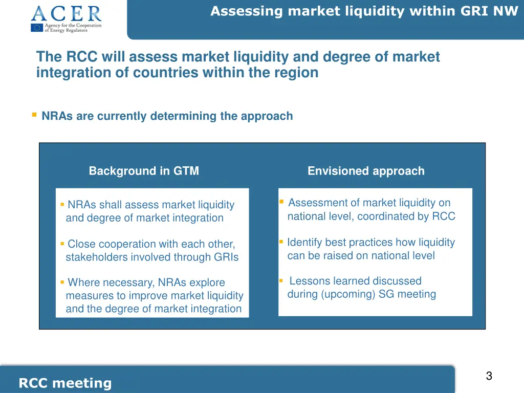assessing market liquidity within gri nw 2