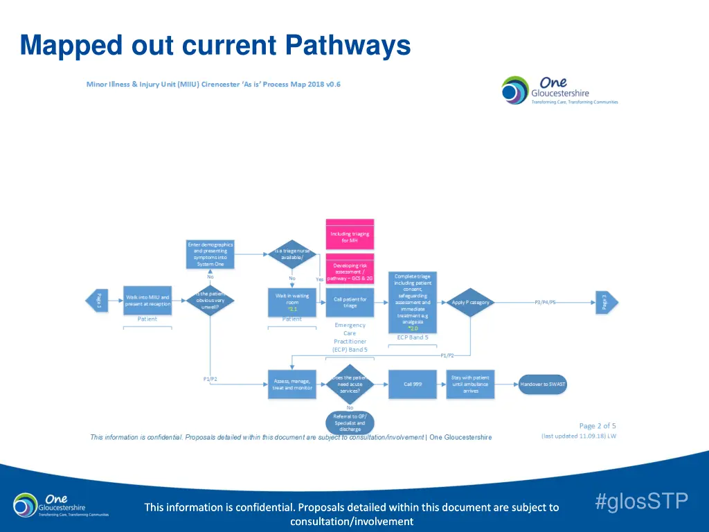 mapped out current pathways