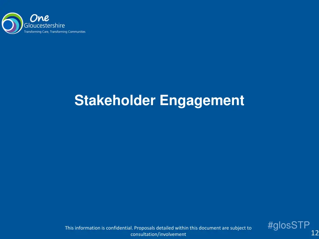 stakeholder engagement