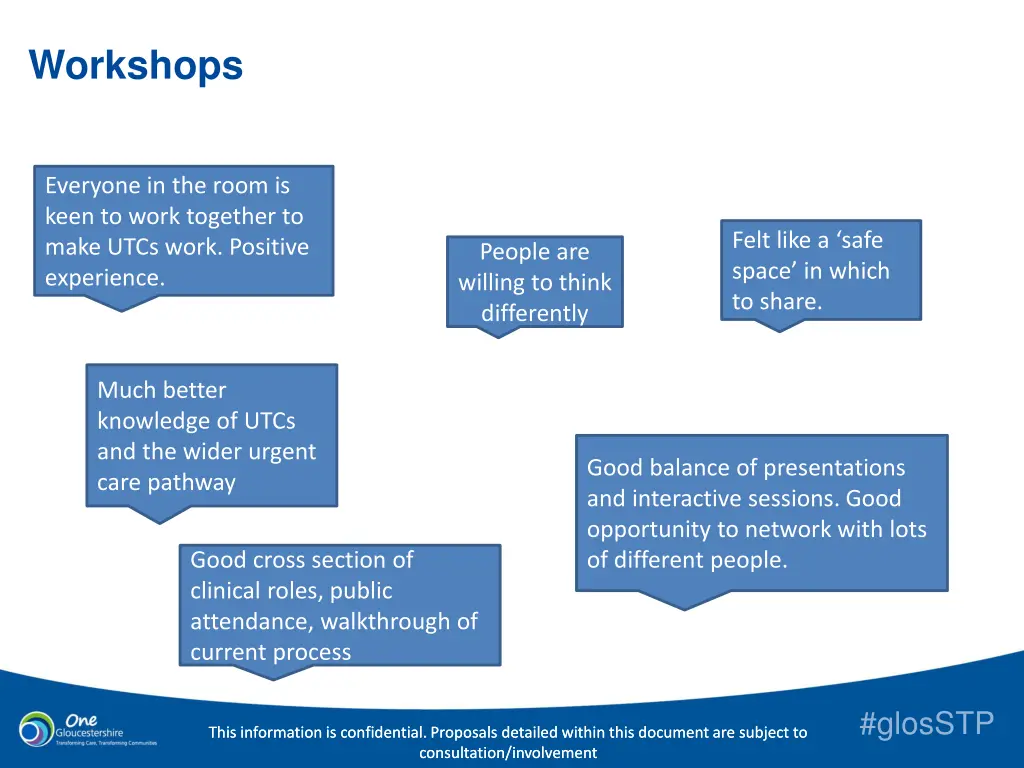workshops