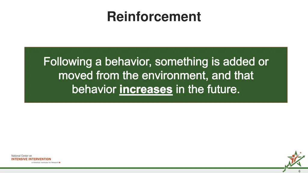 reinforcement