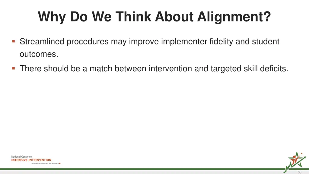 why do we think about alignment