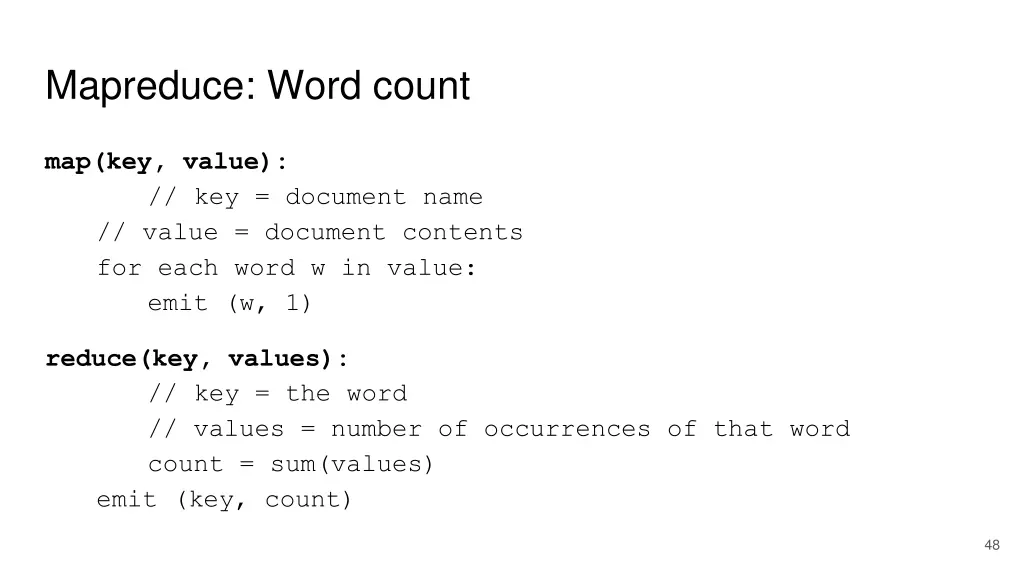 mapreduce word count