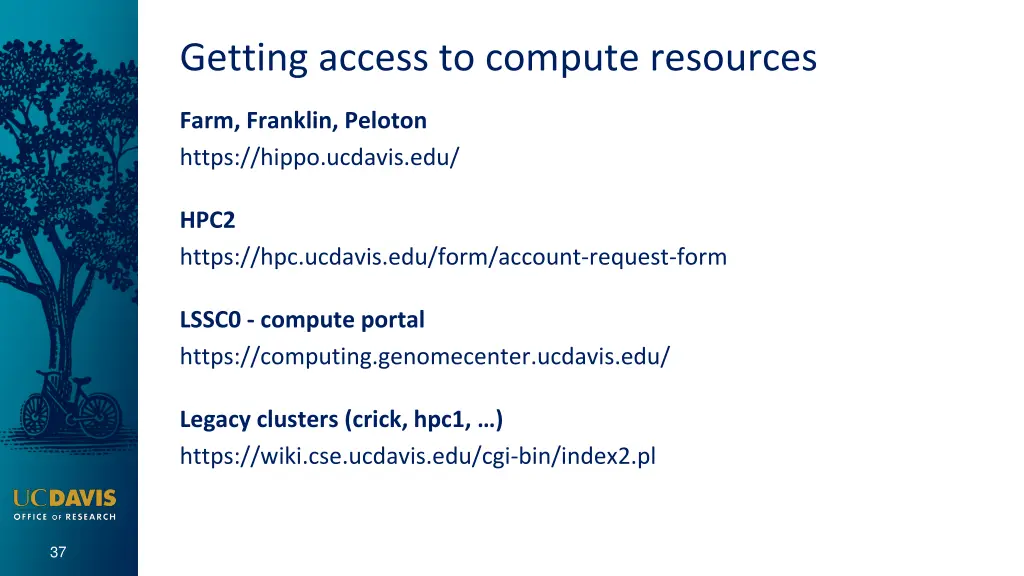 getting access to compute resources