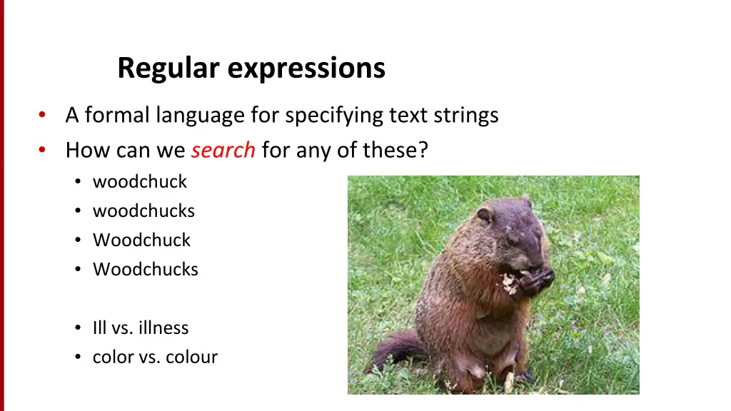 regular expressions