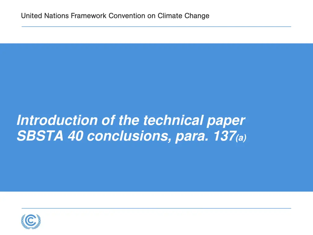 introduction of the technical paper sbsta