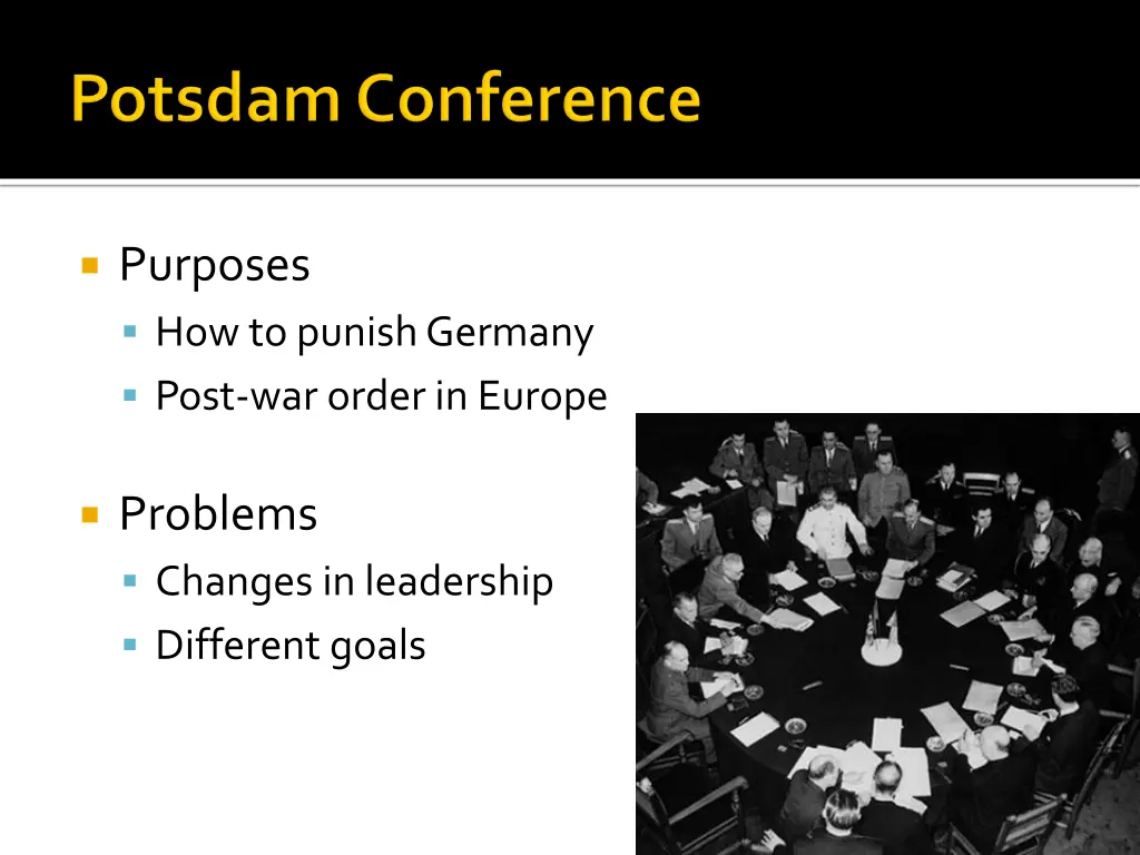 purposes how to punish germany post war order