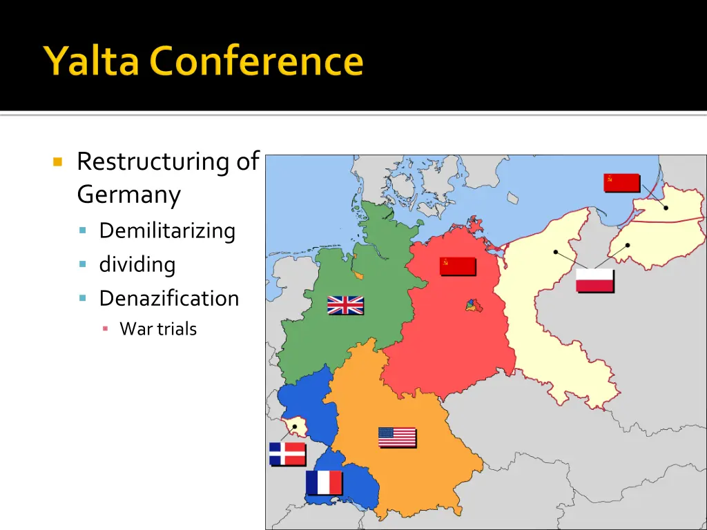 restructuring of germany demilitarizing dividing