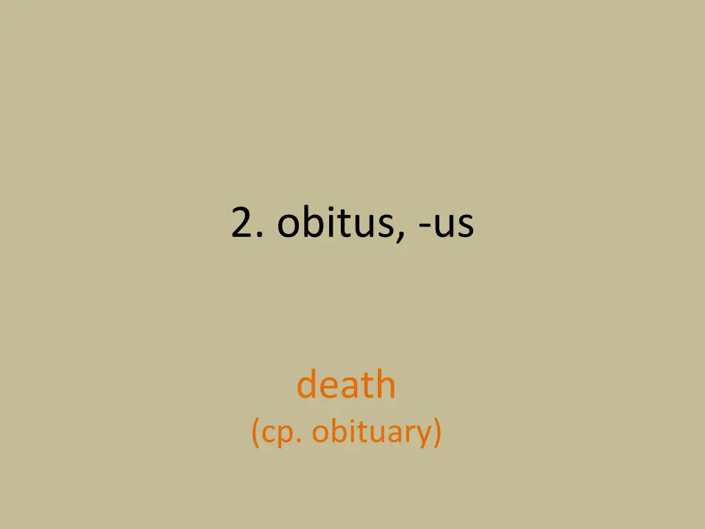 2 obitus us 1