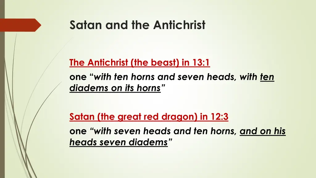 satan and the antichrist
