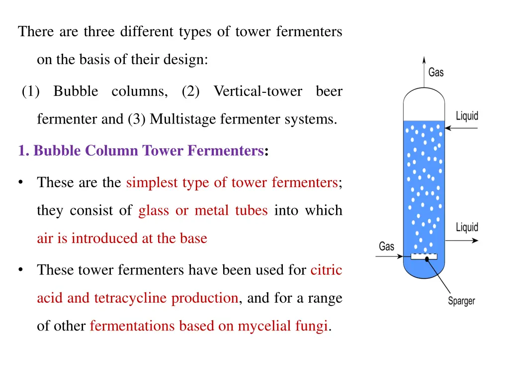 there are three different types of tower