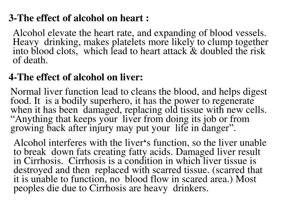 3 the effect of alcohol on heart alcohol elevate