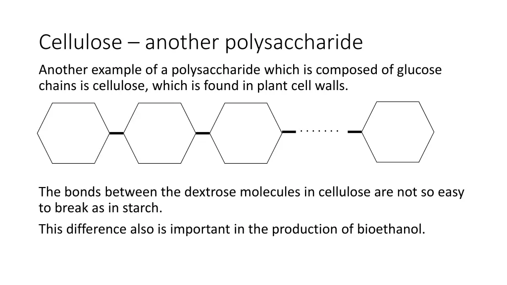cellulose another polysaccharide