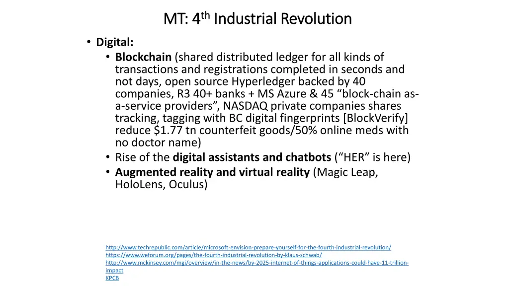mt 4 mt 4 th th industrial revolution industrial 6