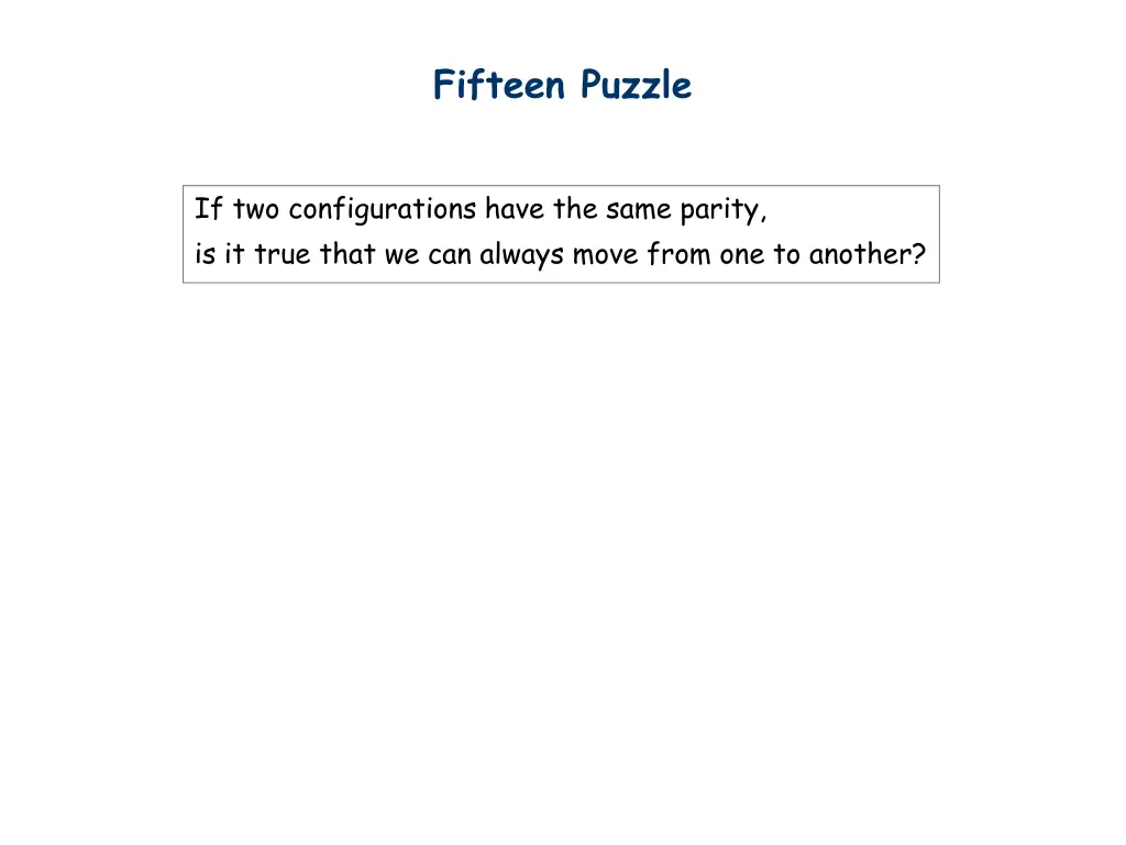 fifteen puzzle 4
