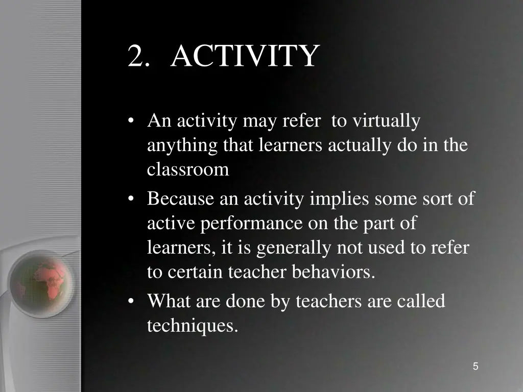 2 activity