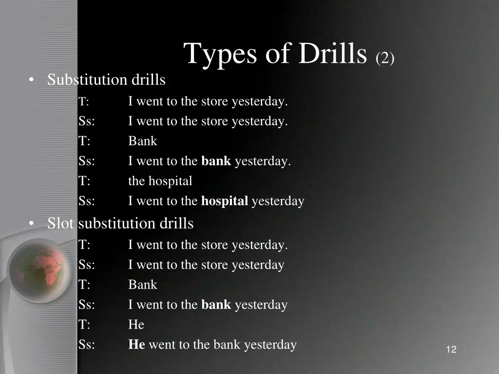 types of drills 2
