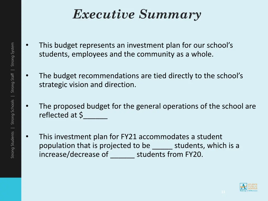 executive summary