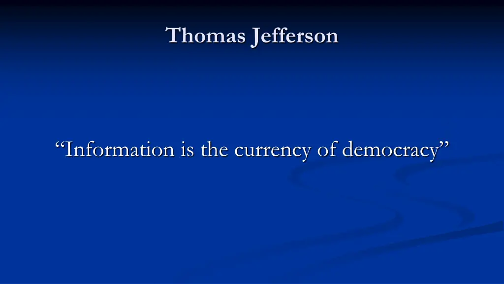 thomas jefferson