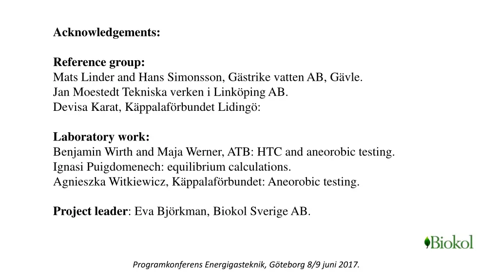acknowledgements