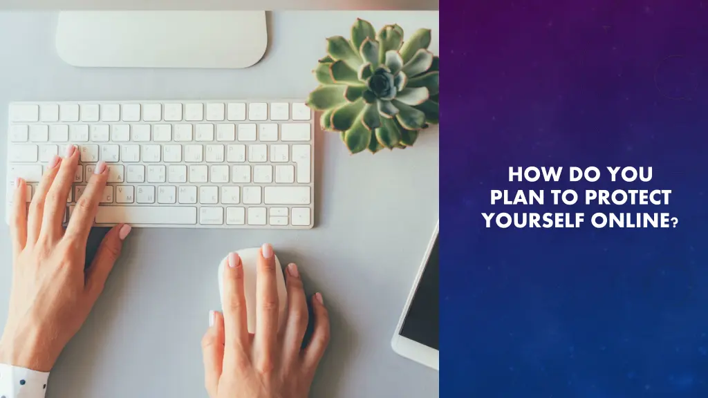 how do you plan to protect yourself online