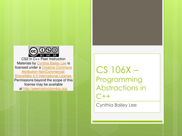 creative commons license
