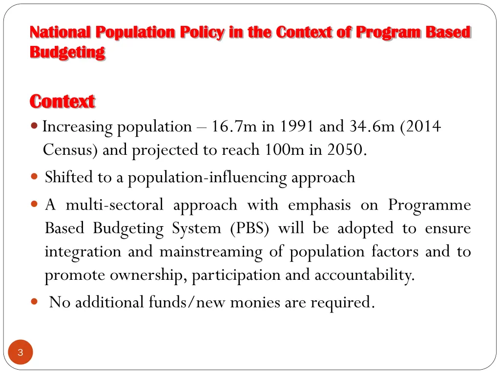national population policy in the context 1