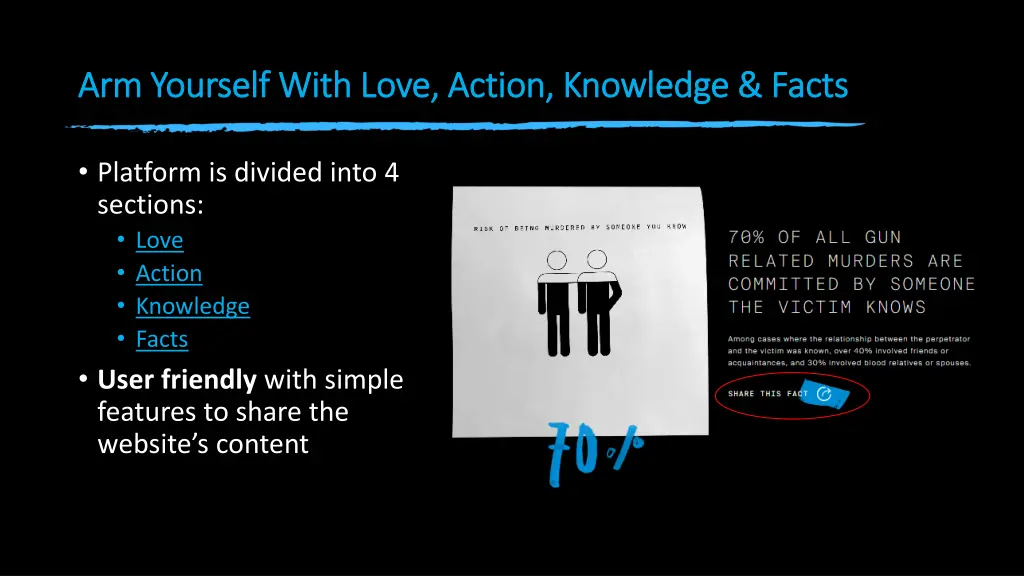 arm yourself with love action knowledge facts 1
