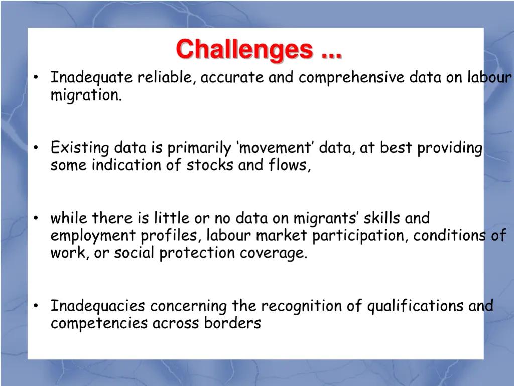 challenges