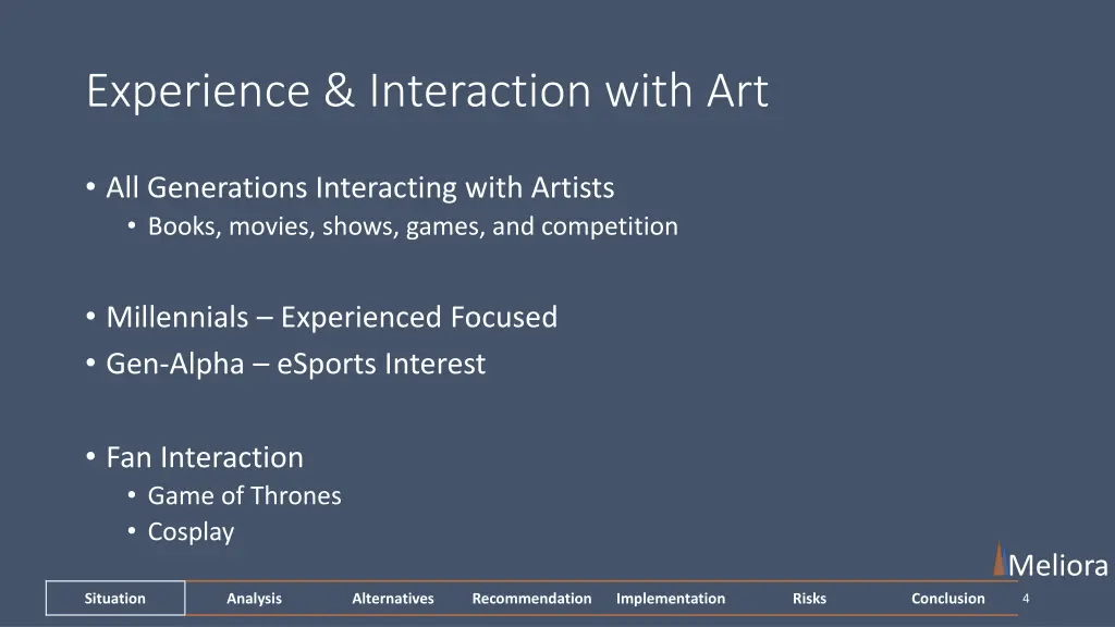experience interaction with art