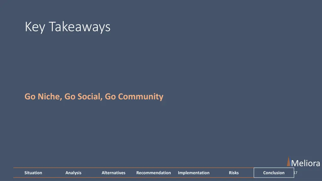 key takeaways