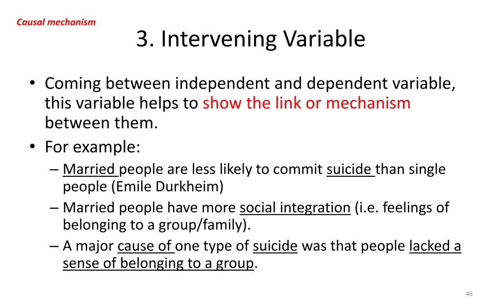 causal mechanism