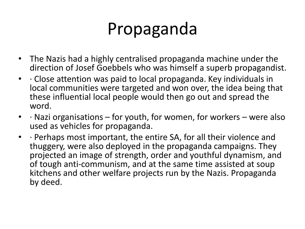 propaganda