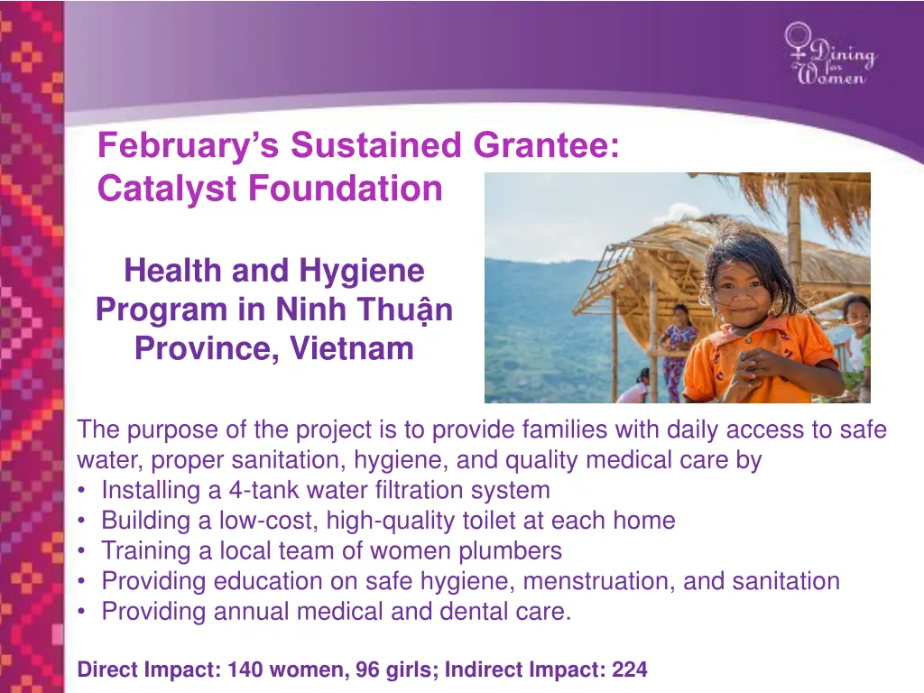 february s sustained grantee catalyst foundation