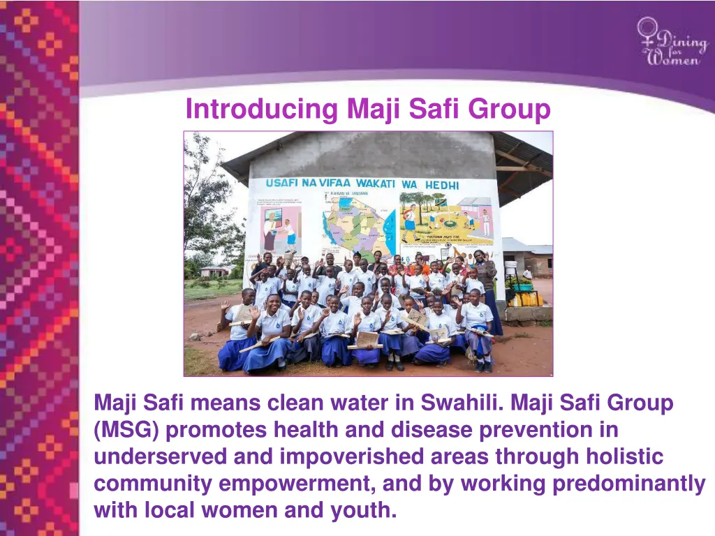 introducing maji safi group