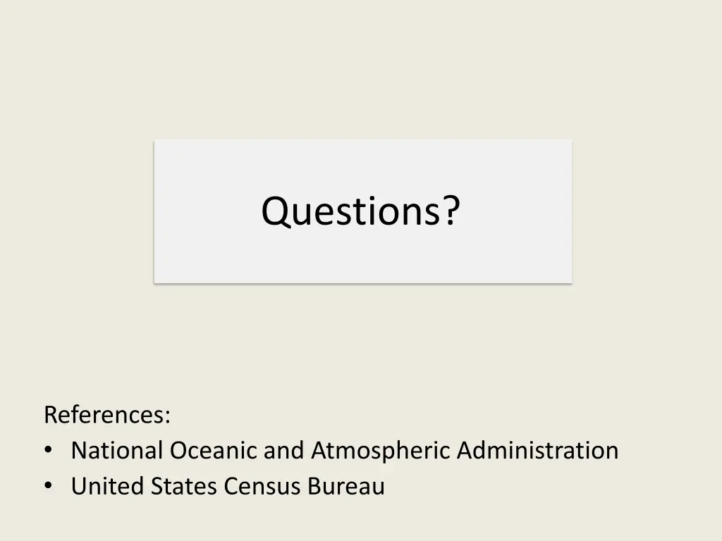 questions