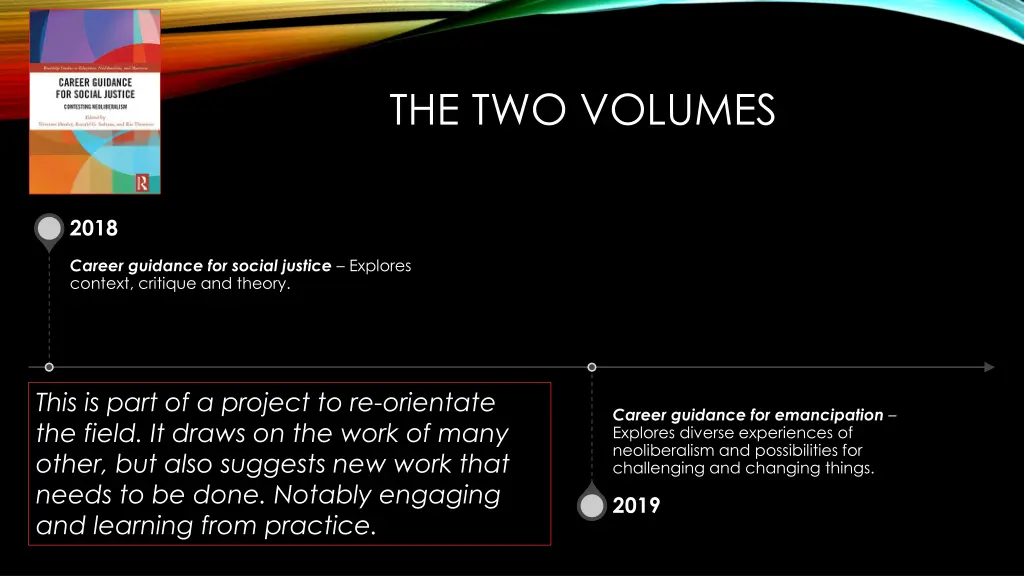 the two volumes