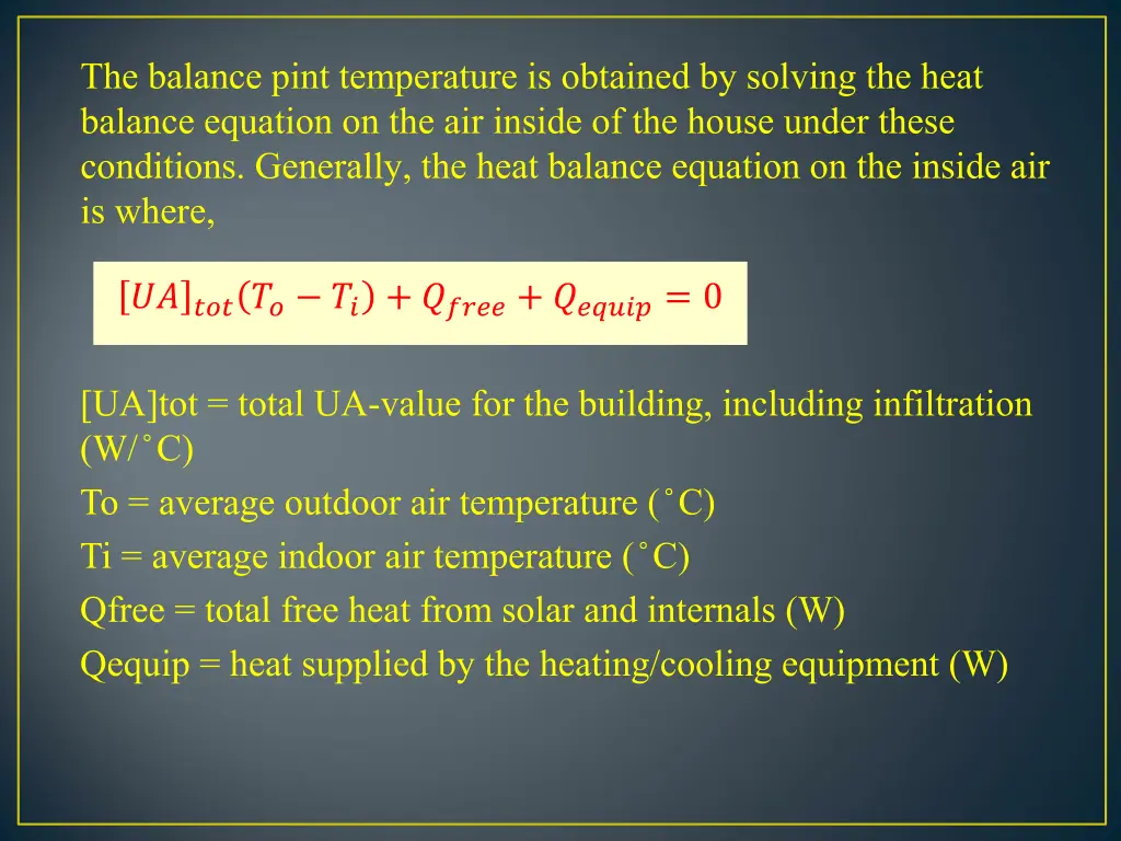 the balance pint temperature is obtained