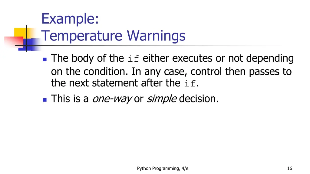 example temperature warnings 9