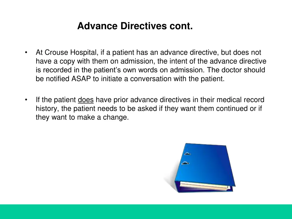 advance directives cont 2
