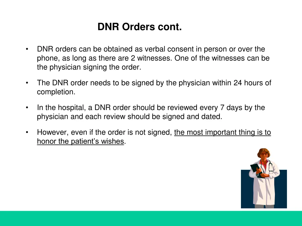 dnr orders cont
