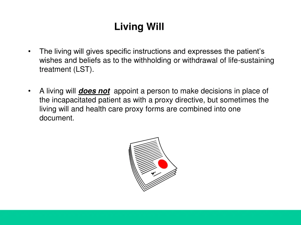 living will